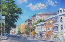 Петровка (2016, х.м., 20x30, арт. 103К.04) - 9 350 ₽