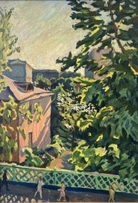 Ростов-на-Дону. Солнечный день (60, картон,масло, 69x49, арт. 38к7) - 70 000 ₽