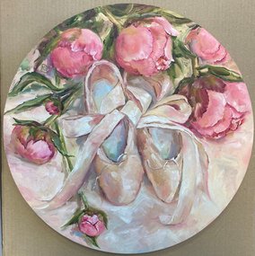 Нежность (2020, х.м., 40x40, арт. 143К.03) - 20 500 ₽