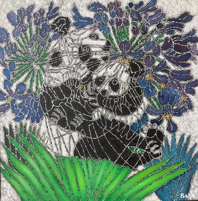 Панды (2021, х.акр., 50x50, арт. 48К.07) - 25 500 ₽