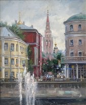 Москва. Кадаши (2025, х.м., 60x50, арт. 88к48) - 34 000 ₽