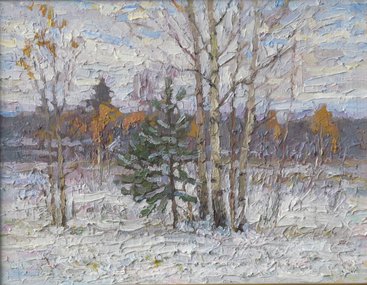 Свежий снег (2012, х.м., 30x40, арт. 35К.36) - 17 000 ₽