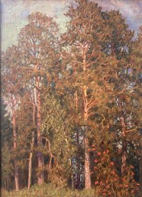 Вечерний свет (2002, х.к.м., 68x50, арт. 32к.25) - 51 000 ₽