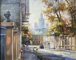 Золотая осень (2025, х.м., 40x50, арт. 88к50) - 18 000 ₽