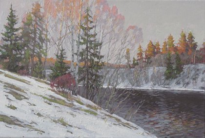 Начало весны (2016, х.м., 40x60, арт. 35К.64) - 37 500 ₽