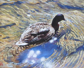 Летний полдень (2019, х.м., 24x30, арт. 28К.11) - 8 500 ₽