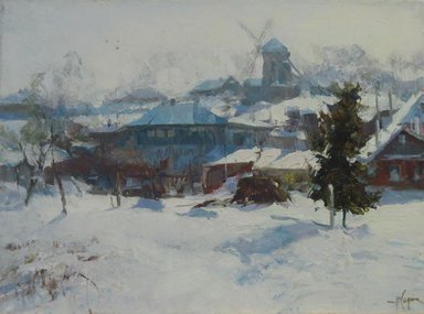 Суздаль. Морозное утро (2009, х.м., 30x40, арт. 110К.06) - 19 000 ₽