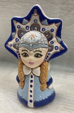 Снегурочка (2025, керамика, 14x9, арт. 12п56) - 1 500 ₽