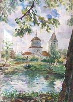 Лето (2005, б.акв., 40x30, арт. 75К.7) - 2 400 ₽