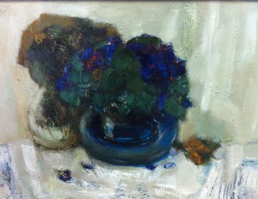 Два букета (2015, х.к.акр., 30x40, арт. 74К.9) - 14 500 ₽