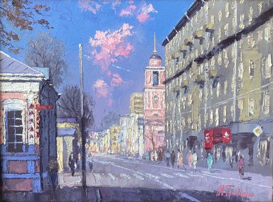 Пятницкая (2025, х.м., 30x40, арт. 103к13) - 13 600 ₽