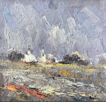 Мираж (2014, орг.м., 38x42, арт. 45К.019) - 25 500 ₽