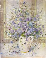 Колокольчики (2022, б.акв., 50x40, арт. 39К.011) - 7 000 ₽