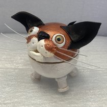 Щенок шкатулка (2025, смешанная техника, 8x6, арт. 48п41) - 1 400 ₽