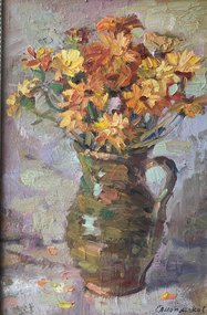 Ноготки (год не указан, х.к.м., 25x20, арт. 62К.5) - 6 000 ₽