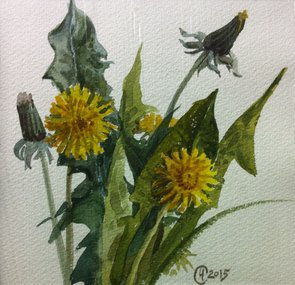 Одуванчик (2015, б.акв., 16.5x16, арт. 42К.4) - 1 700 ₽