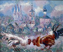 Утро (2024, х.м., 50x60, арт. 76к37) - 51 000 ₽