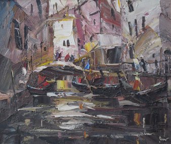 Венеция (2014, х.м., 50x60, арт. 45К.17) - 25 500 ₽