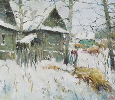 Зима 2 (2016, х.м., 31x29, арт. 41К.39) - 10 200 ₽