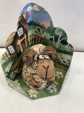 овца (2016, терракота, 5x4, арт. 35п2) - 350 ₽