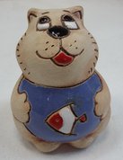 Котик сытый, 7,5х4,5х5,5 (год не указан, материал не указан, , арт. 12п009) - 510 ₽