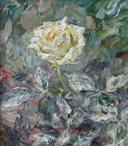 Розочка (2012, х.м., 30x25, арт. 11К.09) - 17 000 ₽