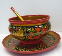 набор из трех предметов (2019, дерево, 10x18, арт. 44пх29) - 2 250 ₽