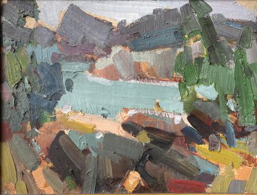 Вид на Новый Свет (1999, х.м., 30x40, арт. 61К.03) - 12 000 ₽