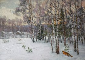 Тихий вечер (2018, х.м., 50x70, арт. 35К.200) - 110 000 ₽