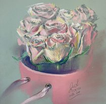 Just for you with love (год не указан, бум,пастель, 30x30, арт. 12К.15) - 3 500 ₽