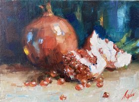 гранаты 2 (2026, х.м., 25x35, арт. 41к125) - 22 500 ₽