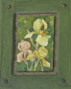 Ирисы (2017, х.см.т., 51x41, арт. 04К.11) - 6 800 ₽