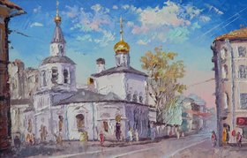 Сретенка (2016, х.м., 20x30, арт. 103К.01) - 9 350 ₽