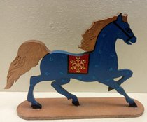 лошадка деревянная (2018, дерево, 9x13, арт. 9п3) - 765 ₽