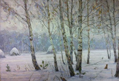 Тишина (2013, х.м., 50x70, арт. 35К.24) - 20 500 ₽