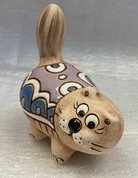 кот упитанный (2025, керамика, 9x8.5, арт. 12п30) - 600 ₽