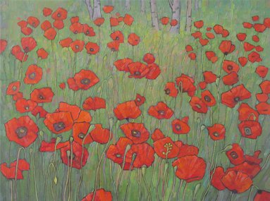 Маки (2016, х.м., 60x80, арт. 35К.75) - 51 000 ₽