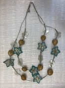 колье летнее (год не указан, смешанная техника, 80x65, арт. 4пб1) - 900 ₽