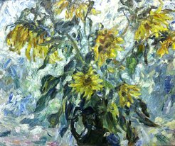 Подсолнухи (2012, х.м., 50x60, арт. 11К.7) - 25 500 ₽