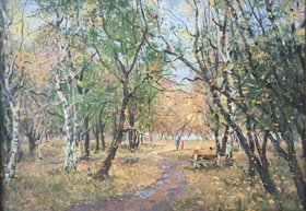 Тушинский парк (2010, х.м., 50x70, арт. 13к36) - 51 000 ₽