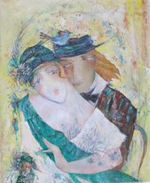 Двое (2013, х.м., 60x50, арт. 08К.02) - 30 600 ₽