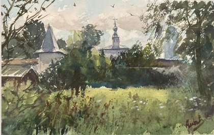 Улейма (2019, б.акв., 16x25, арт. 14К.23) - 2 100 ₽