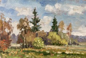 Этюд №14 (2021, к.м., 20x30, арт. 81К.25) - 2 000 ₽