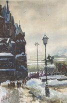 Манежная площадь (2020, б.акв., 40x25, арт. 14К33) - 12 000 ₽