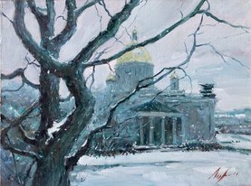 Питер (2025, х.м., 30x40, арт. 41к108) - 24 000 ₽