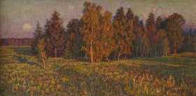 Поздний час (2006, х.м., 32x60, арт. 32К.06) - 34 000 ₽