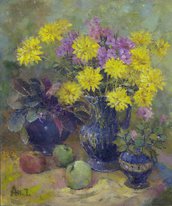 золотые шары