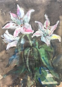 Лилии (2006, б.см.т., 40x30, арт. 75К.8) - 3 000 ₽