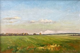 Вечер в Яру (2019, х.м., 32.5x48, арт. 26К.023) - 34 000 ₽