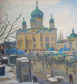 Ростов на Дону. Храм (1960, к.м., 64x57, арт. М01К.40)